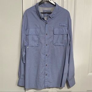 Men’s Cabela’s LS Button-Down Shirt w/UPF 30, 2XL